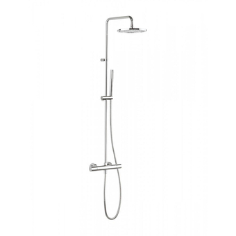 Sanitairwinkel.nl Crosswater design regendouche met handdouche en thermostatische kraan chroom aanbieding