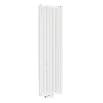 Sanitairwinkel.nl Henrad alto paneelradiator 200x70cm type 21 2520watt 6 aansluitingen staal wit glans aanbieding