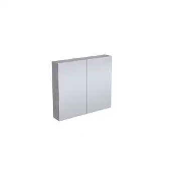 Sanitairwinkel.nl Adema looks spiegelkast 80x70x15cm 2 deuren hout outlet aanbieding