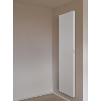 Sanitairwinkel.nl Vasco e-panel elektrische design radiator 60x200cm 1750watt staal cream white aanbieding