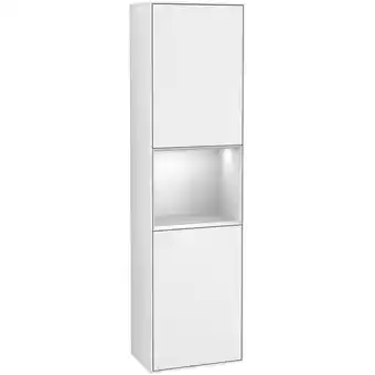 Sanitairwinkel.nl Villeroy & boch finion kast hoog 418x1516x270mm glossy white aanbieding