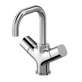 Sanitairwinkel.nl Ideal standard wastafelkraan met hoge draaibare uitloop chroom aanbieding