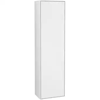 Sanitairwinkel.nl Villeroy & boch finion hoge kast 1 deur 41.8x151.6x27cm links glossy wit aanbieding