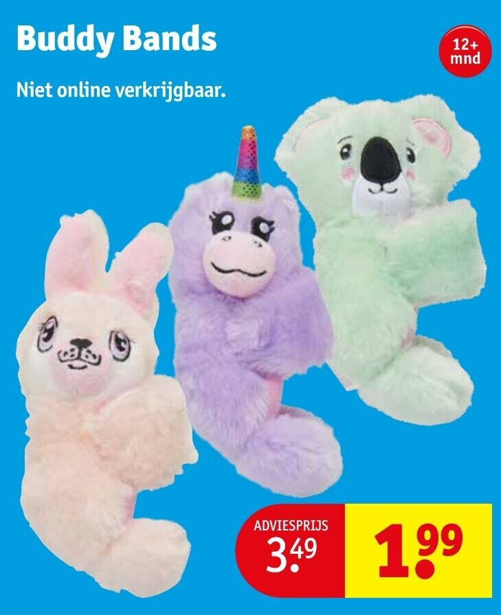 Buddy Bands aanbieding bij Kruidvat