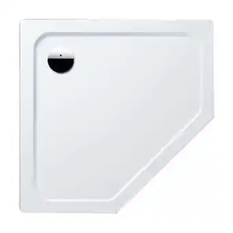 Sanitairwinkel.nl Kaldewei cornezza douchebak plaatstaal vijfhoekig 90x90x6.5 wit aanbieding