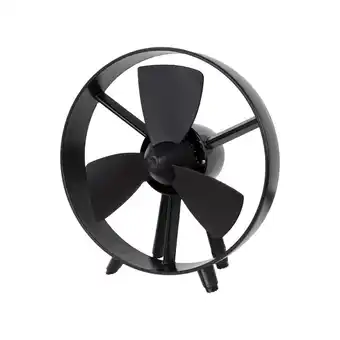 Sanitairwinkel.nl Eurom tafelventilator safe-blade - zachte rubberen bladen - zwart aanbieding