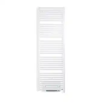 Sanitairwinkel.nl Vasco iris hd-el-bl design radiator elektrisch met blower 1330x500mm, 750w pergamon (0019) aanbieding