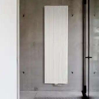 Sanitairwinkel.nl Vasco carre plus designradiator 2000x715mm 2651w aansluiting 1188 wit aanbieding