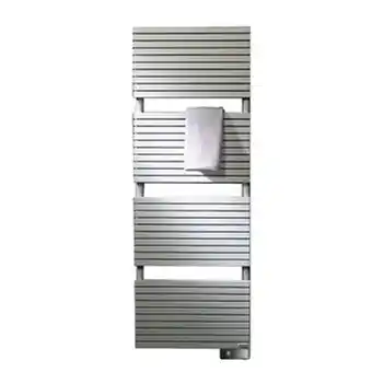 Sanitairwinkel.nl Vasco carre cb designradiator 500x1735mm 925 watt alu grijs aanbieding