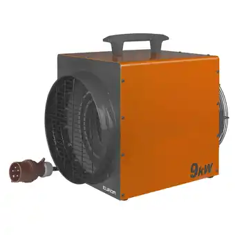 Sanitairwinkel.nl Eurom industrial heat duct pro 9kw werkplaatskachel prof 9000watt rood tweedekans aanbieding