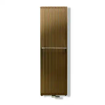 Sanitairwinkel.nl Vasco carre radiator (decor) h200xd8.6xl59.5cm 2250w staal anthracite grey aanbieding