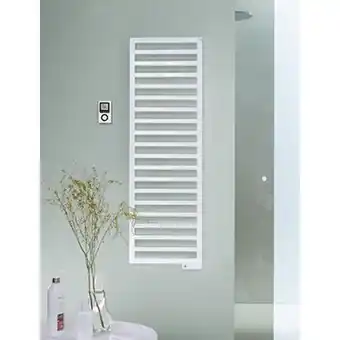 Sanitairwinkel.nl Zehnder quaro designradiator elektrisch 1403x300mm 300w wit aanbieding