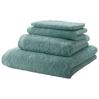 Sanitairwinkel.nl Aquanova london gastendoek 30x50cm groen per stuk aanbieding
