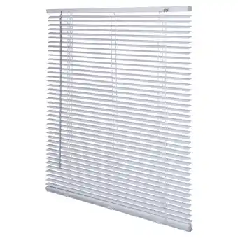 Sanitairwinkel.nl Intensions jaloezie 120x175x5cm lamellen 2.5cm aluminium wit aanbieding