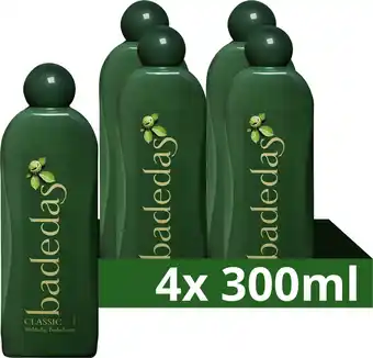 Bol.com Badedas classic badschuim 4 x 300 ml - voordeelverpakking aanbieding