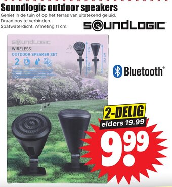 Dirk Soundlogic outdoor speakers aanbieding