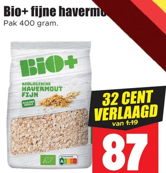 Dirk Bio+ fijne havermo aanbieding