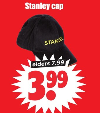Dirk Stanley cap aanbieding