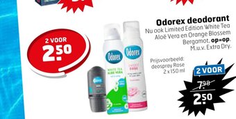 Trekpleister Odorex deodorant aanbieding