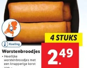 Lidl Amsterdamse ossenworst aanbieding