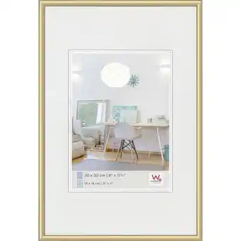 Conrad Walther+ design kv030g wissellijst papierformaat: 20 x 30 cm goud aanbieding