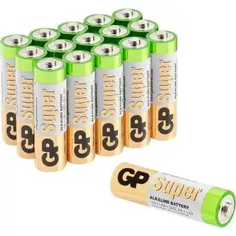 Conrad Gp batteries super 8 +8 gratis aaa batterij (potlood) alkaline 1.5 v 16 stuk(s) aanbieding