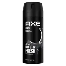 De Online Drogist Axe black deodorant bodyspray 150ml aanbieding