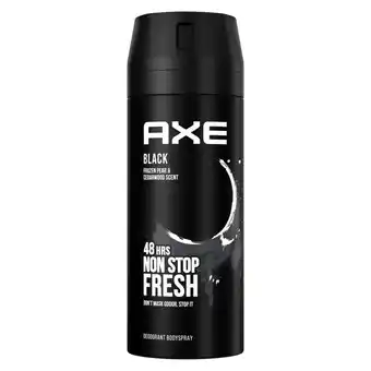 De Online Drogist Axe black deodorant bodyspray 150ml aanbieding