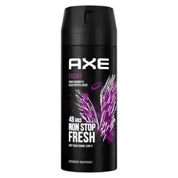 De Online Drogist Axe excite deodorant bodyspray 150ml aanbieding