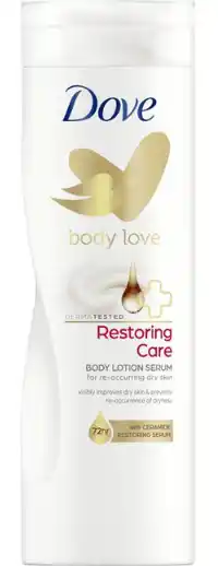 De Online Drogist Dove restoring care bodylotion 400ml aanbieding