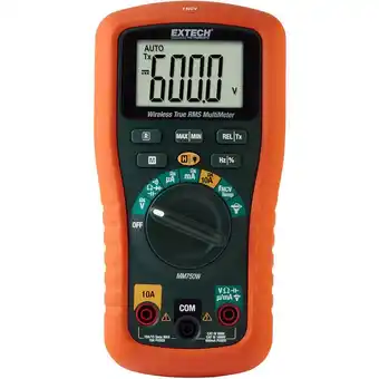 Conrad Extech mm750w multimeter digitaal datalogger cat iii 1000 v, cat iv 600 v weergave (counts): 6000 aanbieding