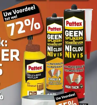 De voordeelmarkt Pattex aanbieding