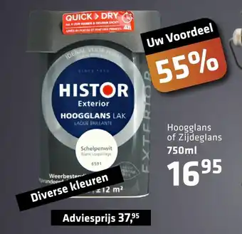 De voordeelmarkt Hoogglans of Zijdeglans Diverse Kleuren Adviesprijs  750 ml aanbieding