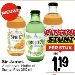 Vomar Voordeelmarkt Sir james aanbieding