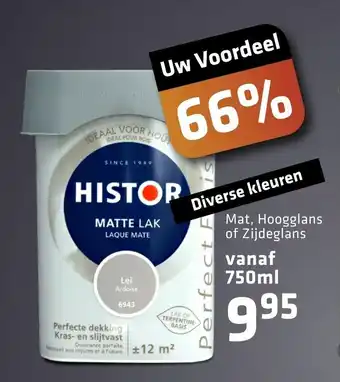 De voordeelmarkt Mat, Hoogglans of Zijdeglans Diverse Kleuren 750 ml aanbieding