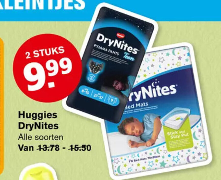 Huggies Huggies DryNites Nachtbroekjes Voor Meisjes (13-17 Jaar
