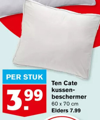 Hoogvliet Ten Cate kussen-beschermer 60 x 70 cm aanbieding