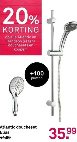 Karwei Atlantic doucheset elias aanbieding