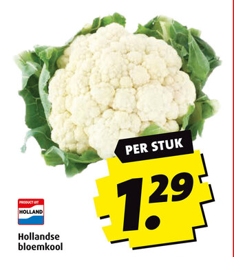 Boni Hollandse bloemkool aanbieding