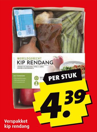 Boni Verspakket kip rendang aanbieding