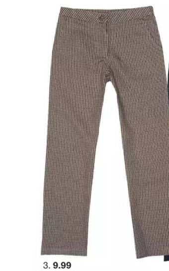 Zeeman 3. Broek Maat 110-164. Polyester/viscose. aanbieding