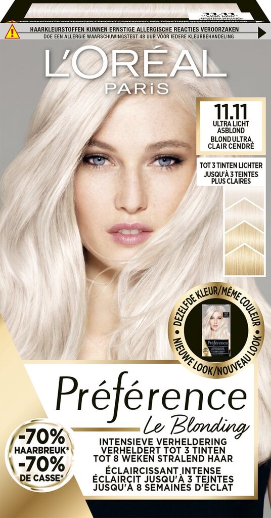 Bol.com L'oréal paris préférence cool 11.11 haarkleuring blond aanbieding