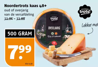 Poiesz Noordertrots kaas 48+ 500g aanbieding