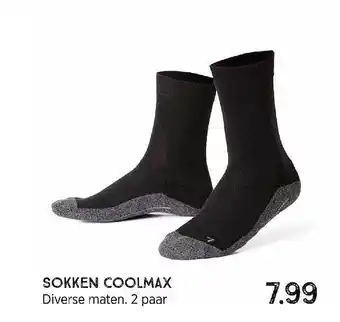 Xenos Sokken Coolmax 2 paar aanbieding