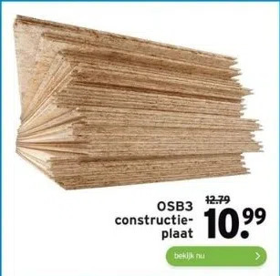 GAMMA Osb3 constructieplaat aanbieding