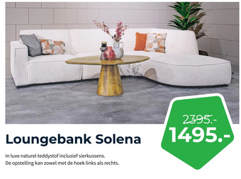 Jeha Loungebank solena aanbieding