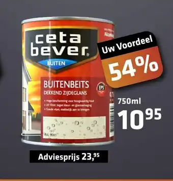 De voordeelmarkt Ceta Bever Buiten 750 ml aanbieding