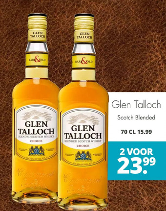 Mitra Glen talloch scotch blended aanbieding