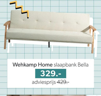 Wehkamp Wehkamp home slaapbank bella aanbieding