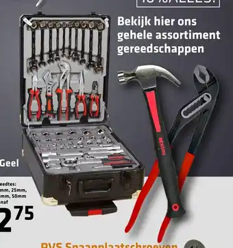 De voordeelmarkt Bekijk Hier Ons Gehele Assortiment Gereedschappen aanbieding